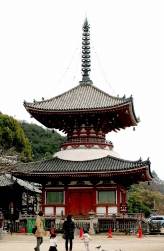 浄土寺多宝塔(国宝) 東久保町 尾道市 広島県
