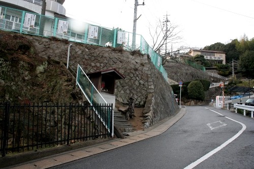 旧山陽道・石仏 日比崎町 尾道市 広島県