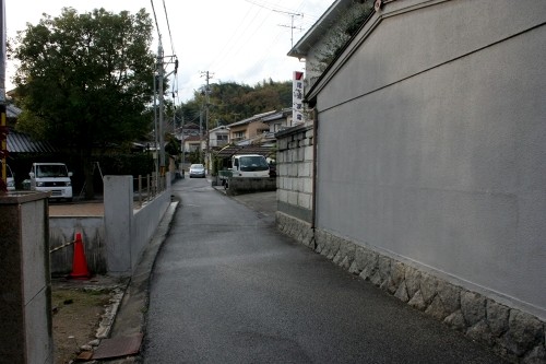 旧山陽道 吉浦町 尾道市 広島県