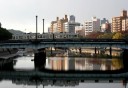京橋川・稲荷橋 橋下町 中区 広島市 広島県