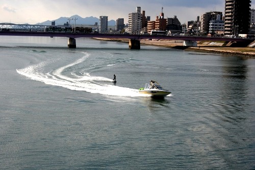 太田川 己斐本町 西区 広島市 広島県