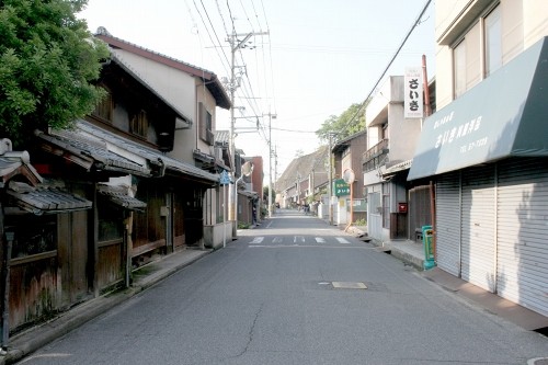 小方町並み 小方1丁目 大竹市 広島県