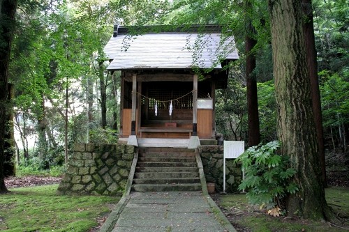 滕池（ちきりいけ）神社と汐湧石 木野２丁目 大竹市 広島県