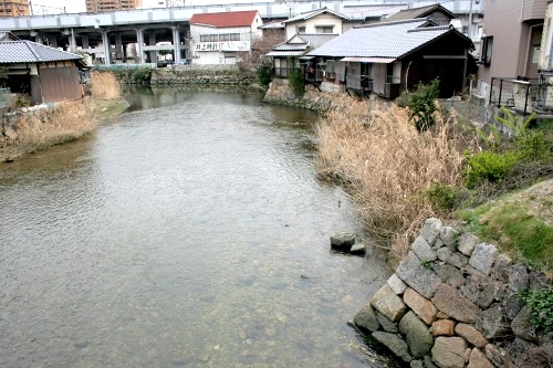 和久原川・水刎跡 舘町１丁目 三原市 広島県