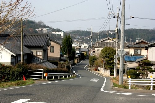 古代山陽道 湯野 神辺町 福山市 広島県
