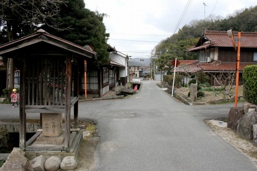 雨乞い地蔵・道標 新庄町横大道 竹原市 広島県