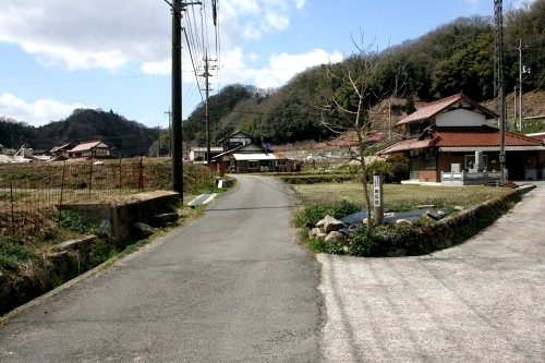 道標 田万里町 竹原市 広島県