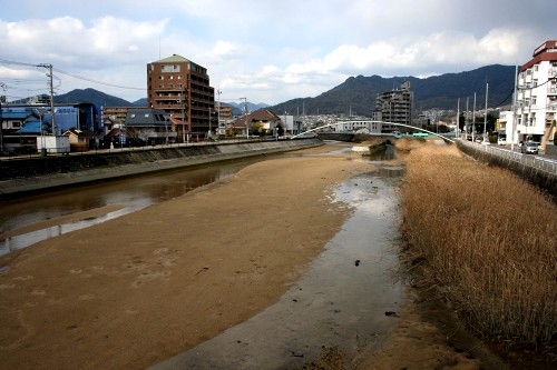 府中大橋より上流方面 安芸郡府中町/広島市東区矢賀新町 広島県