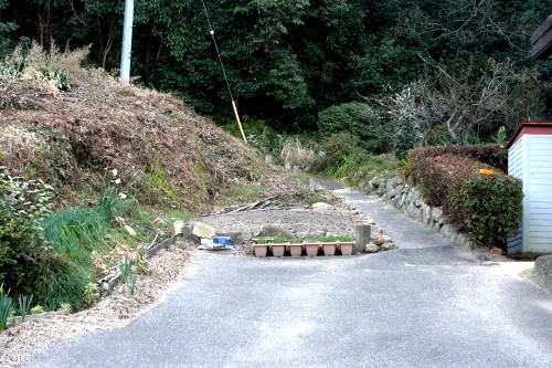 旧山陽道・鉾ノ峠上道（鳴川の石畳） 玖波３丁目 大竹市 広島県
