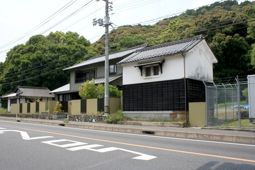 紙蔵跡（宮司宅付近） 多田 岩国市 山口県