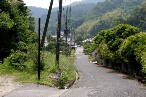 旧山陽道 欽明路 玖珂町 岩国市 山口県