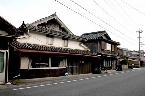 家並み 新町 玖珂町 岩国市 山口県