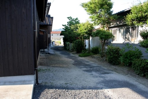 古代山陽道跡 下久原 周東町 岩国市 山口県