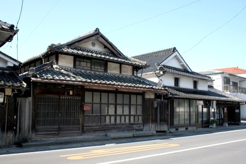 旧高森宿家並み 下久原 周東町 岩国市 山口県