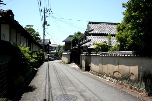 西原町並み 西原 呼坂本町 周南市 山口県