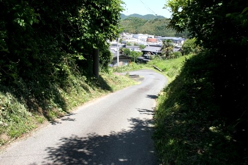 古市坂（コックリ曲り） 勝間古市 呼坂 周南市 山口県