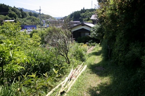 山陽道旧道 遠見 大河内 周南市 山口県