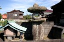 燈籠と恵比寿社 岡市 河内 下松市 山口県