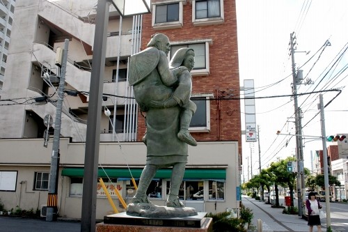 孝女阿米顕彰碑 速玉町 周南市 山口県