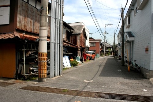 旧鹿野街道 政所１丁目・土井２丁目 周南市 山口県