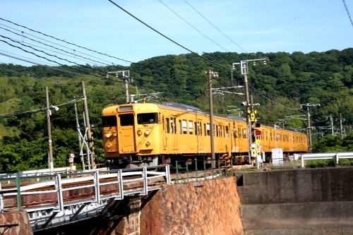 山陽本線 富海 防府市 山口県