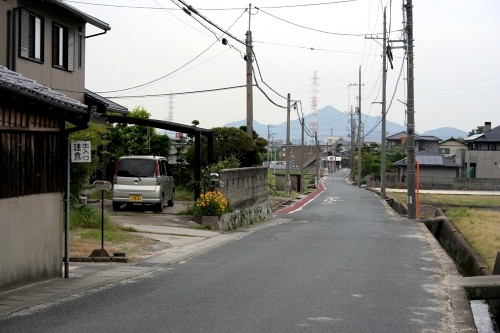 浮野半宿高札場跡/往還松跡付近 浮野 江泊 防府市 山口県