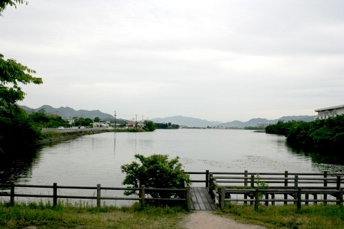 長沢池 台道 防府市 山口県