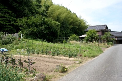 嘉川一里塚跡付近 上嘉川 嘉川 山口市 山口県