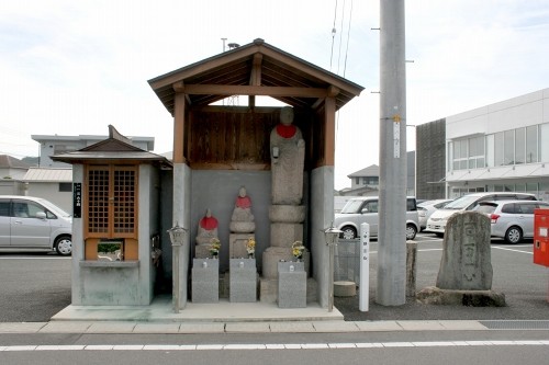 地蔵堂・道標 上中野 嘉川 山口市 山口県
