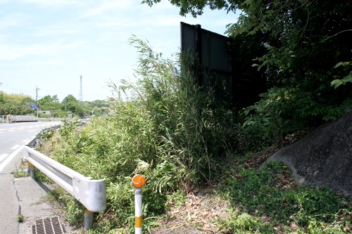 旧道 上山中 山中 宇部市 山口県