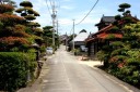 旧上市宿町並み 上山中 山中 宇部市 山口県