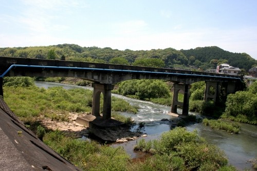 木田橋(二俣瀬舟渡跡) 車地/木田 宇部市 山口県