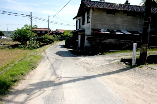 殿様道入口 瓜生野(うりゅうの) 宇部市 山口県
