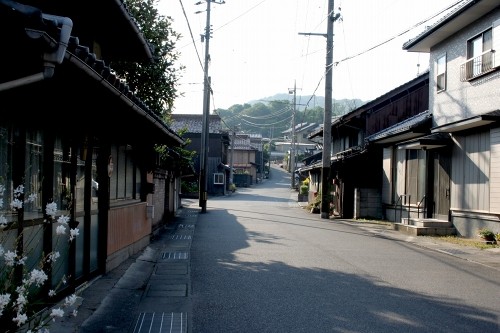 旧船木宿家並み 船木 宇部市 山口県