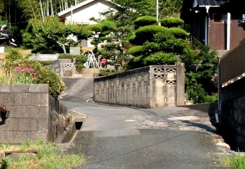 千林尼の石畳 逢坂 船木 宇部市 山口県