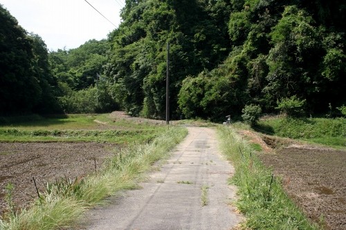 旧山陽道 山川 山陽小野田市 山口県