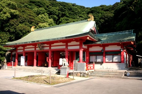 赤間神宮拝殿 阿弥陀寺町 下関市 山口県