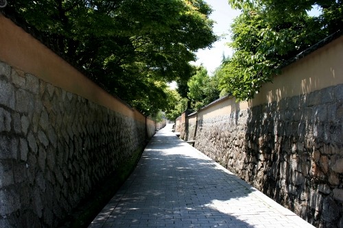 練塀 長府古江小路町 下関市 山口県