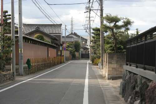 家並み 砂子寺屋敷 大治町 海部郡 愛知県