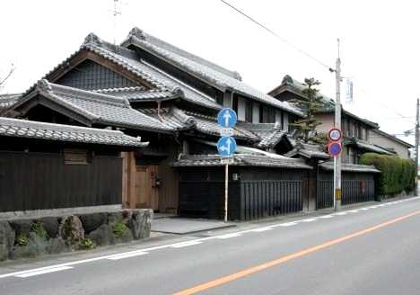 旧神守宿家並 下町 神守町 津島市 愛知県