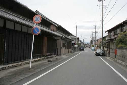 旧神守宿家並 上町 神守町 津島市 愛知県