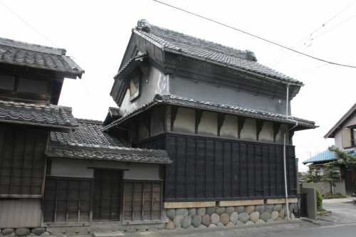 旧神守宿家並 上町 神守町 津島市 愛知県