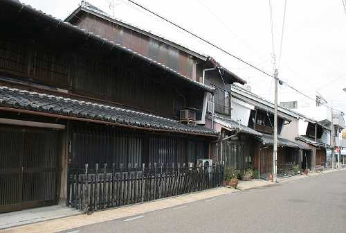旧上街道町並み 本町１丁目 津島市 愛知県