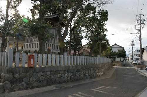 旧佐屋街道 愛宕神社 愛宕６丁目 津島市 愛知県