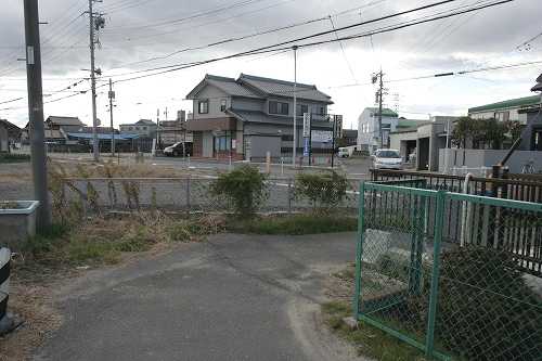 旧佐屋街道 日置町本郷/山の池 愛西市 津島市 愛知県
