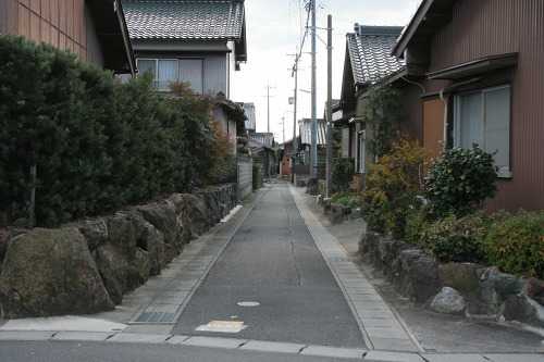 旧佐屋街道 日置町本郷 愛西市 津島市 愛知県