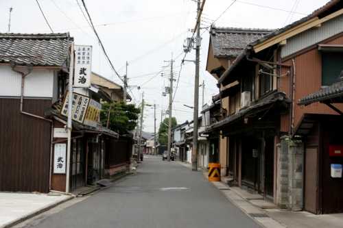竹鼻商店街 建部日吉町 東近江市 旧御代参街道