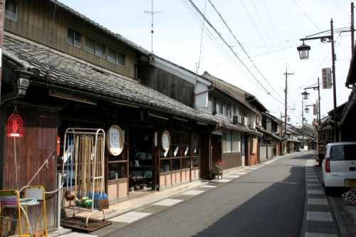 町並み 八日市金屋1丁目 東近江市 旧御代参街道