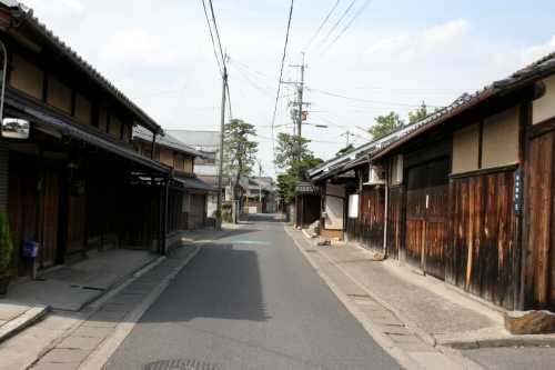 町並み 西・東中野町 東近江市 旧御代参街道