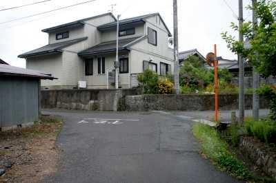 旧道鎌掛入口 鎌掛 日野町 蒲生郡 旧御代参街道
